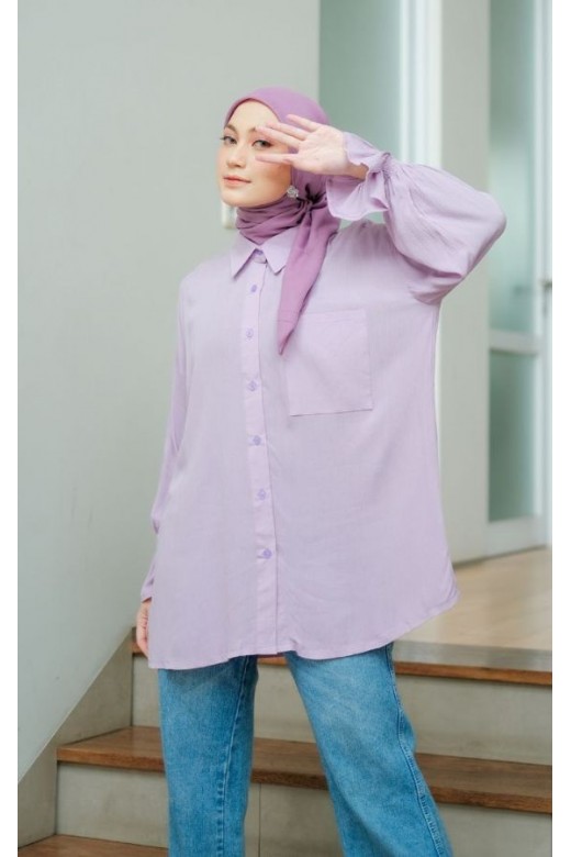 Mila Blouse Lilac